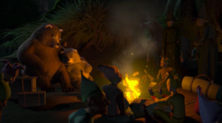 Illustration for article titled Hay una truculenta historia que te perdiste en la primera película de Shrek: el asesinato de mamá oso